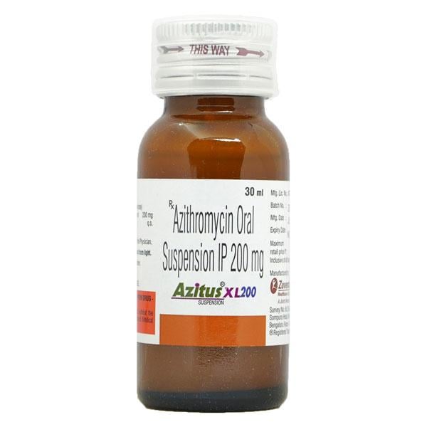 Azitus XL 200mg Syrup 30ml