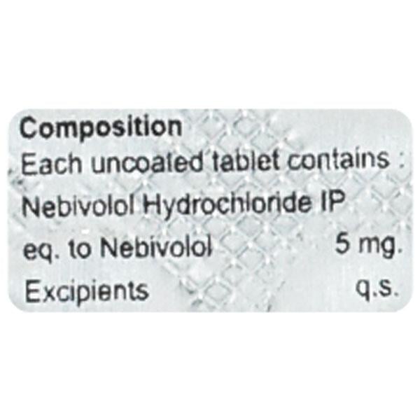 NEBIVOL 5mg Tablet 10's