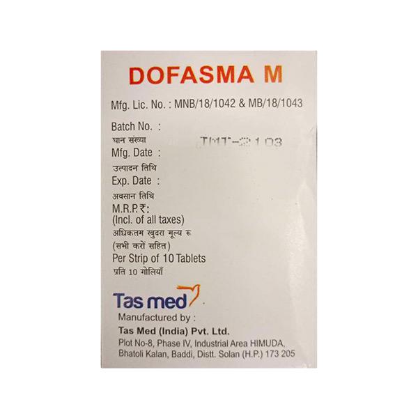 DOFASMA M Tablet 10's