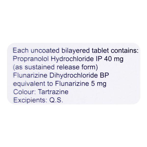 Provanol Plus 5mg Tablet 10'S