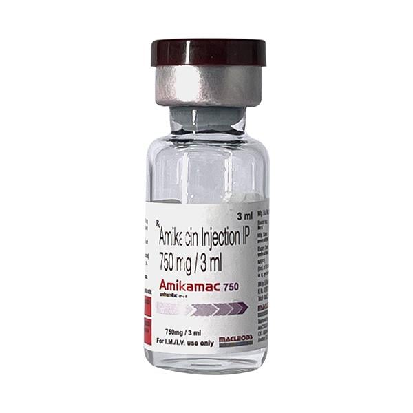 AMIKAMAC 750mg Injection 1's