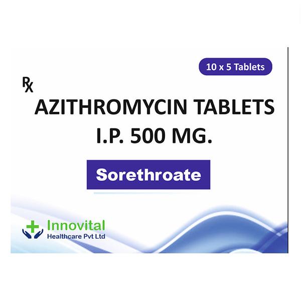 SORETHROATE 500mg Tablet 5's