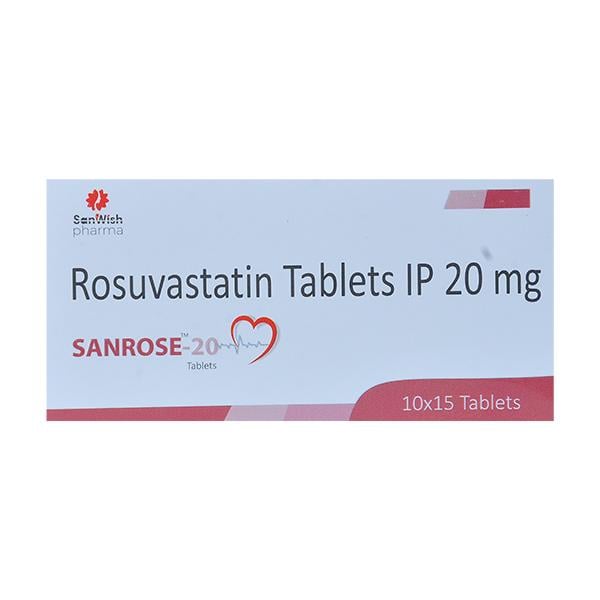 SANROSE 20 Tablet 15's