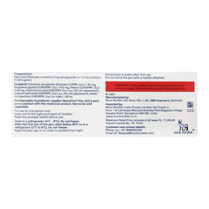 WEGOVY 0.5mg Injection 1.5ml