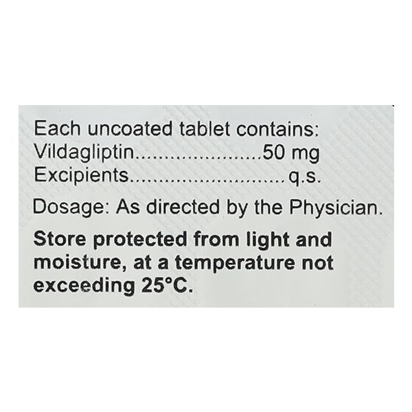 GLUVILDA 50mg Tablet 15's