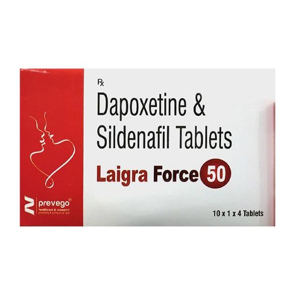 LAIGRA FORCE 50 Tablet 4's