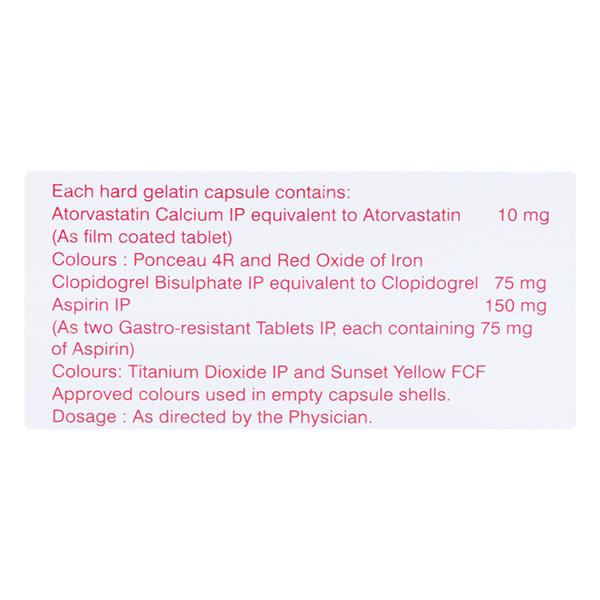 Ecosprin Gold Forte 10mg Capsule 10'S