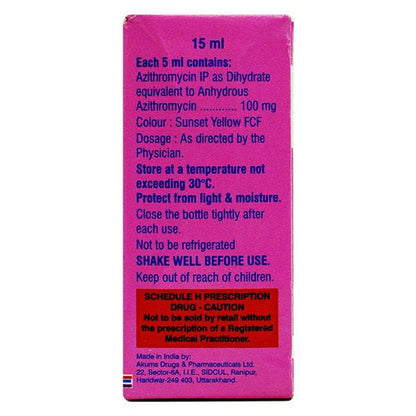 Azibest 100mg Syrup 15ml