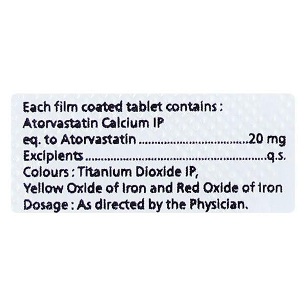 ATROCARD 20mg Tablet 10's