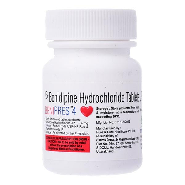 BENIPRES 4mg Tablet 30's