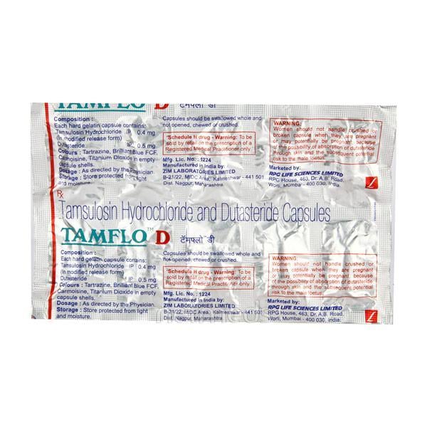 Tamflo D Capsule 10'S
