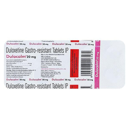 DULOCALM 20 Tablet 10's