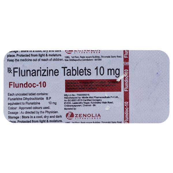 FLUNDOC 10mg Tablet 10's