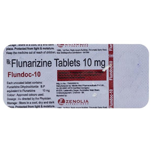 FLUNDOC 10mg Tablet 10's