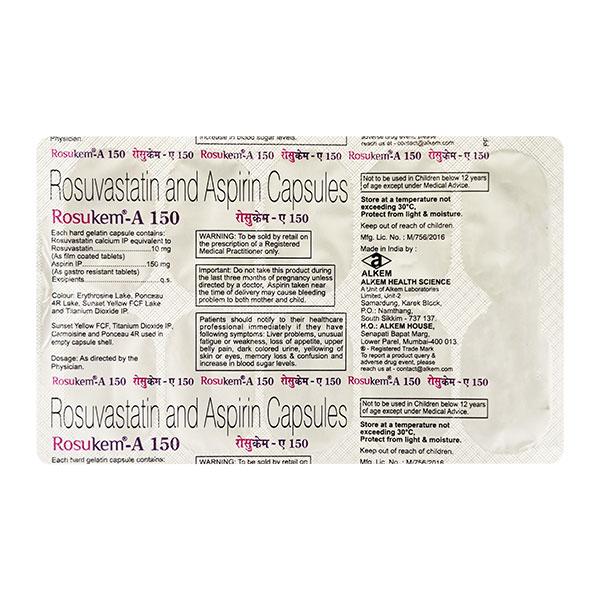 Rosukem A 150mg Capsule 10'S