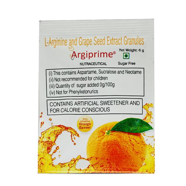 Argiprime Granules Sugar Free Orange Flavour 6gm