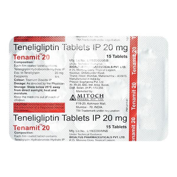 TENAMIT 20 Tablet 15's