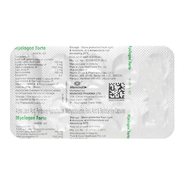 Myelogen Forte Capsule 10'S