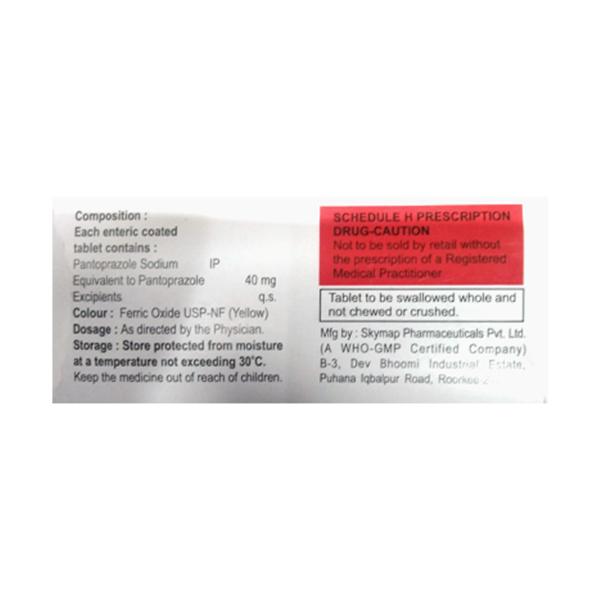 PANTOBERT 40 Tablet 10's