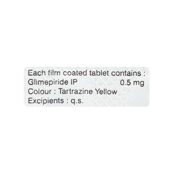 GP 0.5mg Tablet 10'S