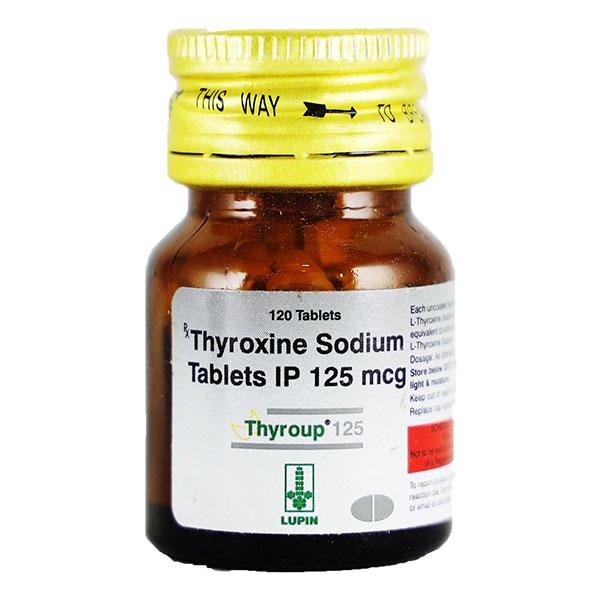 THYROUP 125mcg Tablet 120's