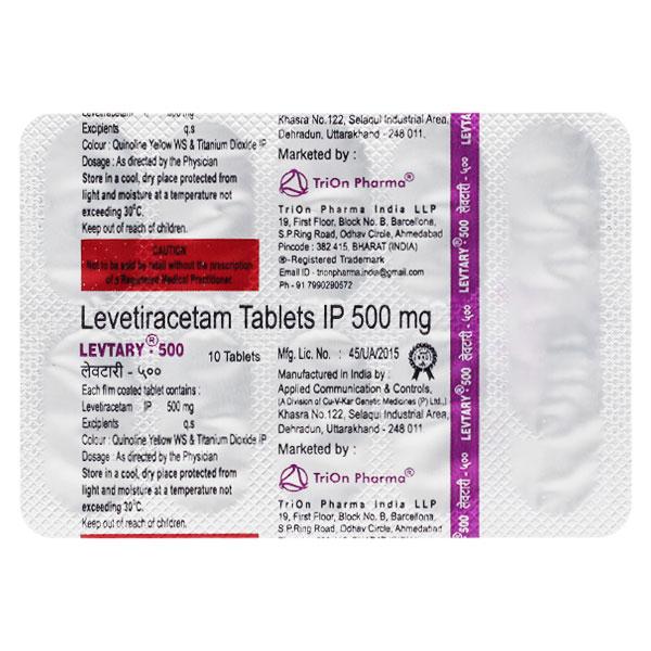 LEVTARY 500 Tablet 10's