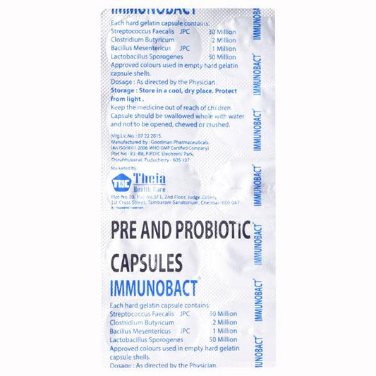Immunobact Capsule 10'S