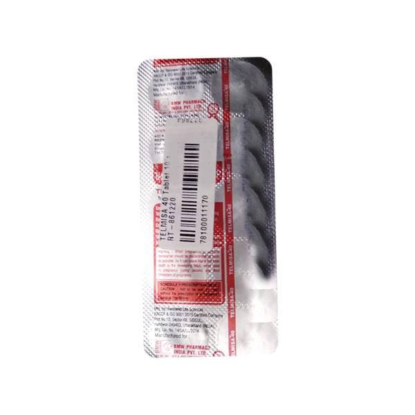 TELMISA 40 Tablet 10's