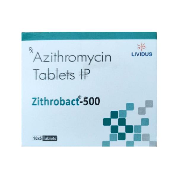 ZITHROBACT 500 Tablet 5's