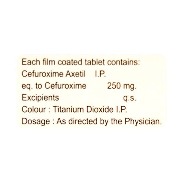 Ceroxitum 250mg Tablet 4'S