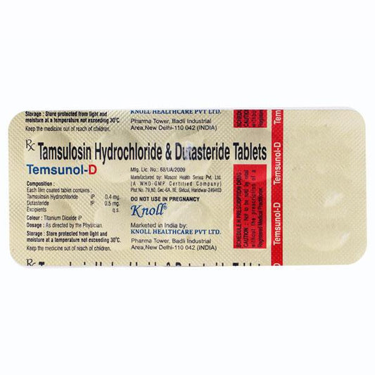 TEMSUNOL D Tablet 10's