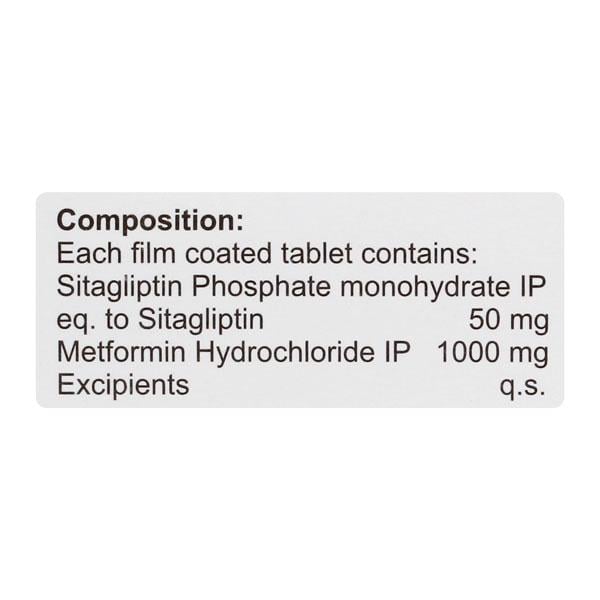 SITAVAC M 50/1000 Tablet 15's
