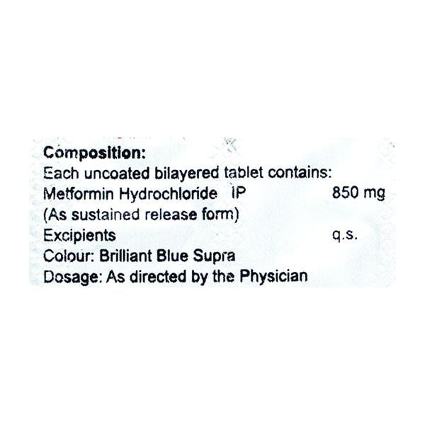 Arkamet Ipr 850mg Tablet 10'S