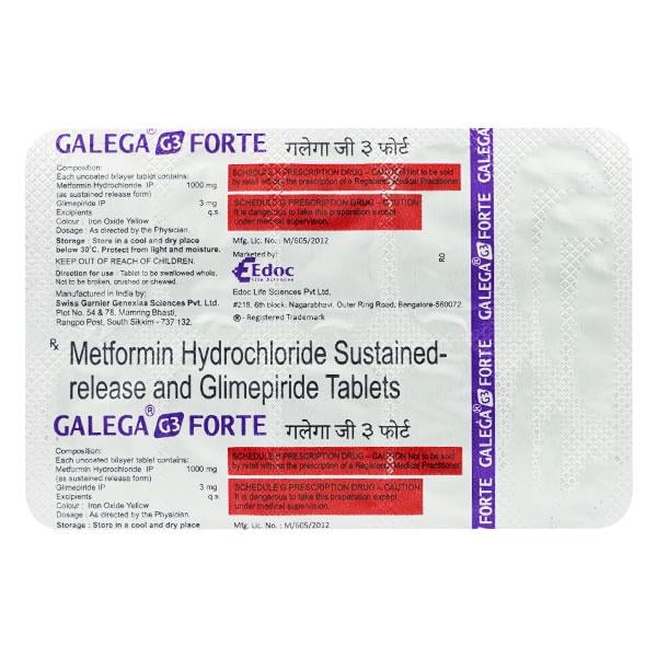 GALEGA G 3 FORTE Tablet 10's