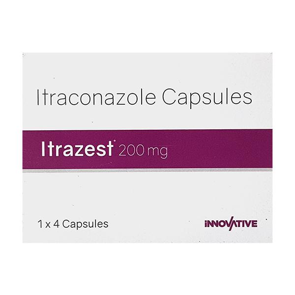 ITRAZEST 200mg Capsule 4's
