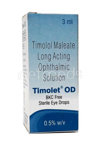 Timolet OD Eye Drops 3ml