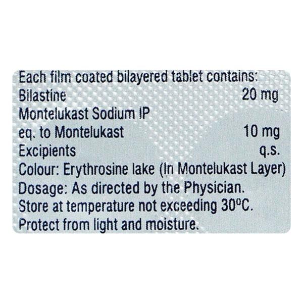 BILASURE M Tablet 10's
