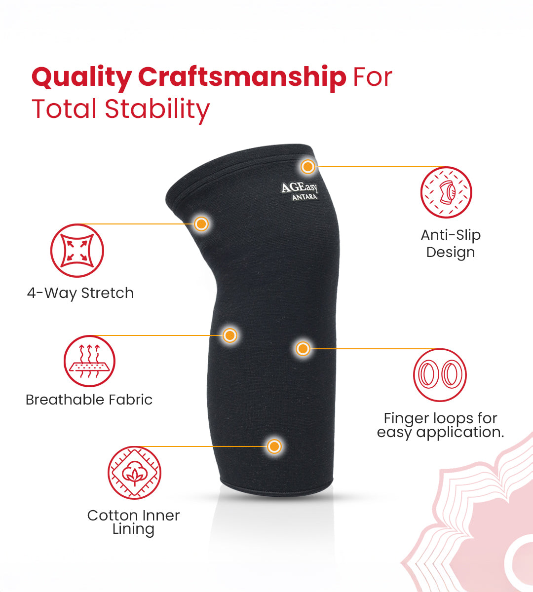 AGEasy Comfort Knee Sleeve