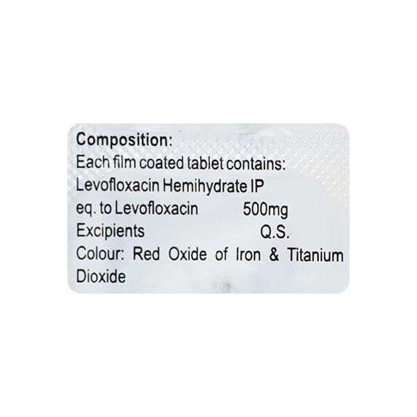 LEVOSTAL 500 Tablet 10's