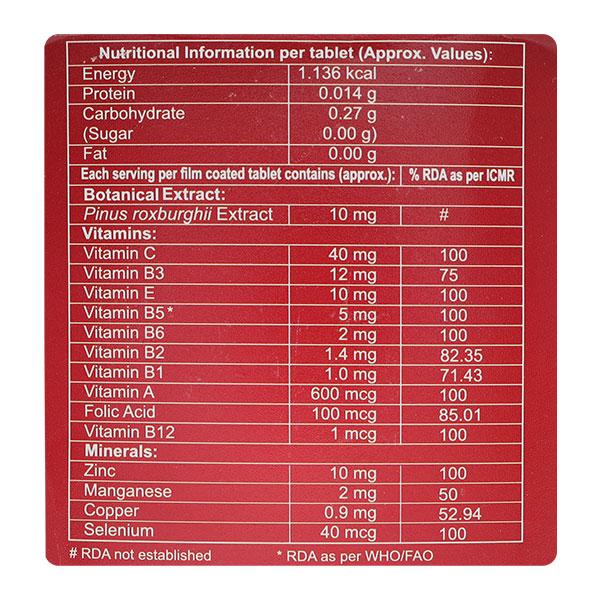 NUTIACTIV TOTAL Tablet 15's
