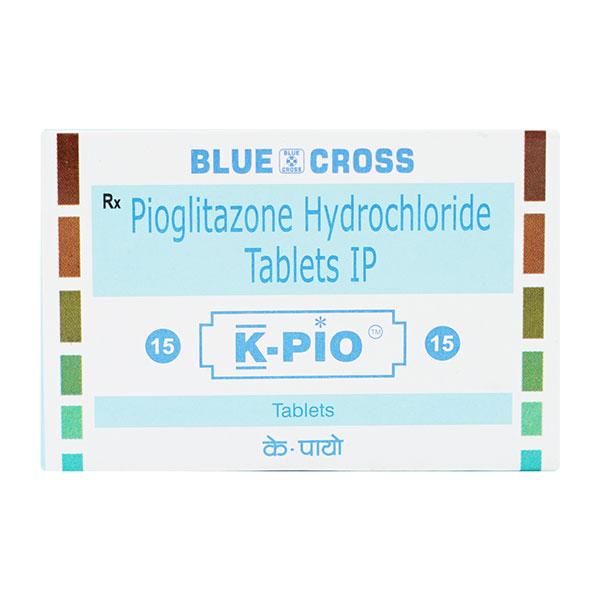 K Pio 15mg Tablet 15'S