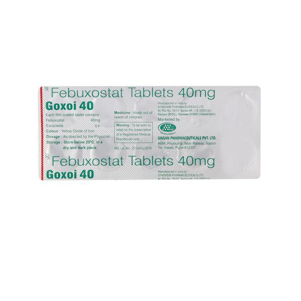 Goxoi 40mg Tablet 10'S