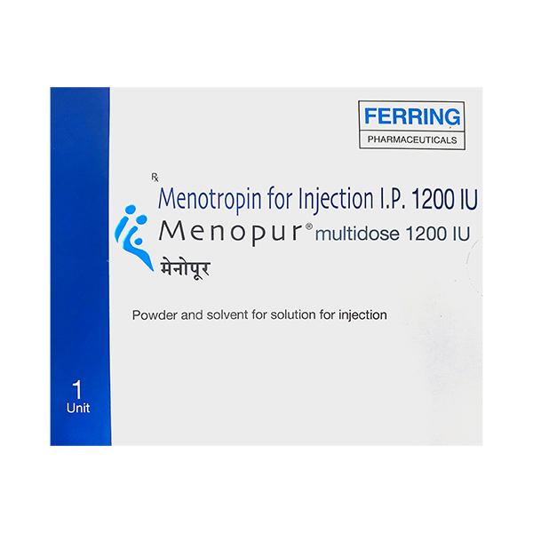 MENOPUR MULTIDOSE 1200iu Injection 1's