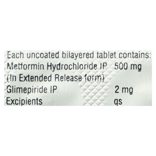 NIRGLIM M 2 Tablet 10's