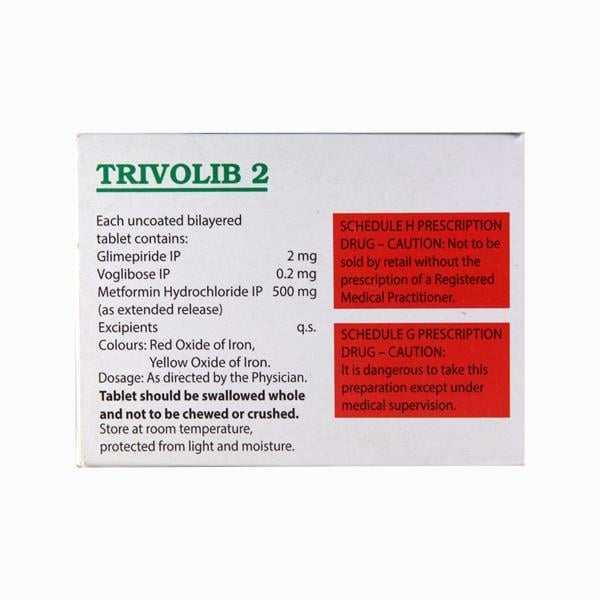 Trivolib 2mg Tablet 10'S