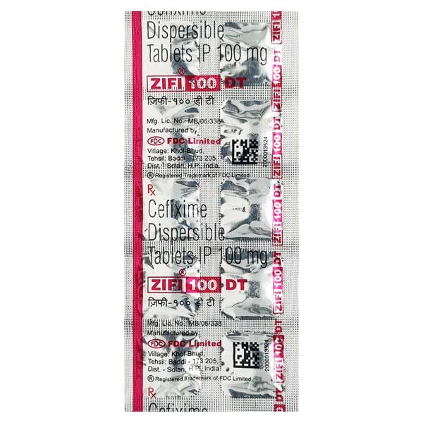 Zifi DT 100mg Tablet 10'S