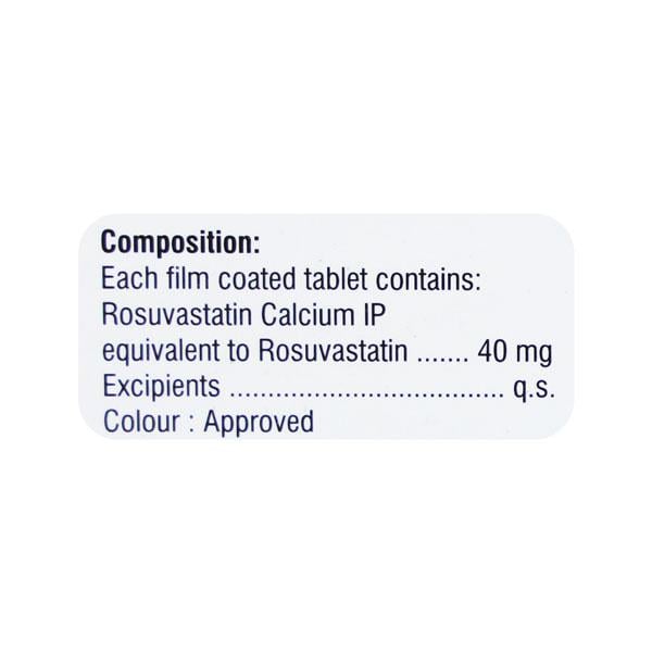 ROSUVOTIN 40 Tablet 10's