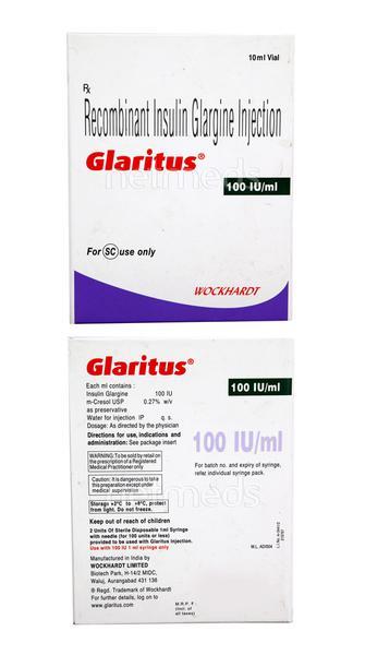 Glaritus 100IU Injection 1X10ml