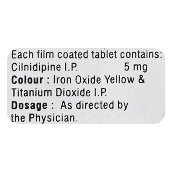 Cildip 5mg Tablet 10'S