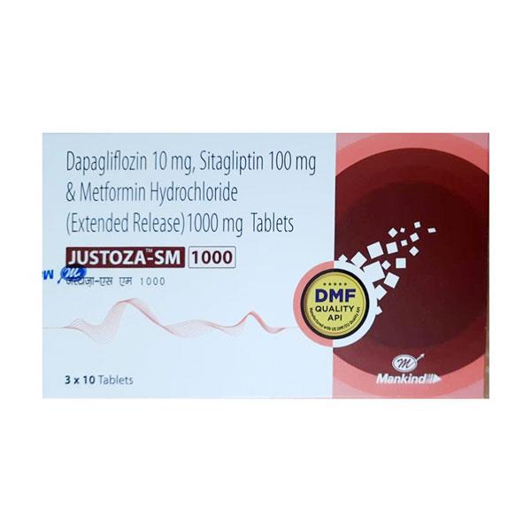 JUSTOZA SM 1000 Tablet 10's